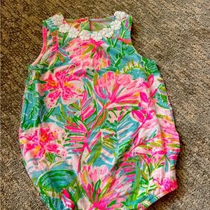Lilly Pulitzer baby girl bubble onesie